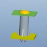 Serie GSSRS12 - Distanziatore autoportante