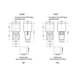 Serie GSG8 - Schroefdraadtules | Gecko Fastener GmbH 2