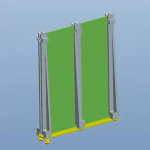 GSVA160BW - Verticale printplaatgeleider | Gecko Fastener GmbH