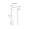 GSVA160BW - Guide vertical pour circuits imprimés #3