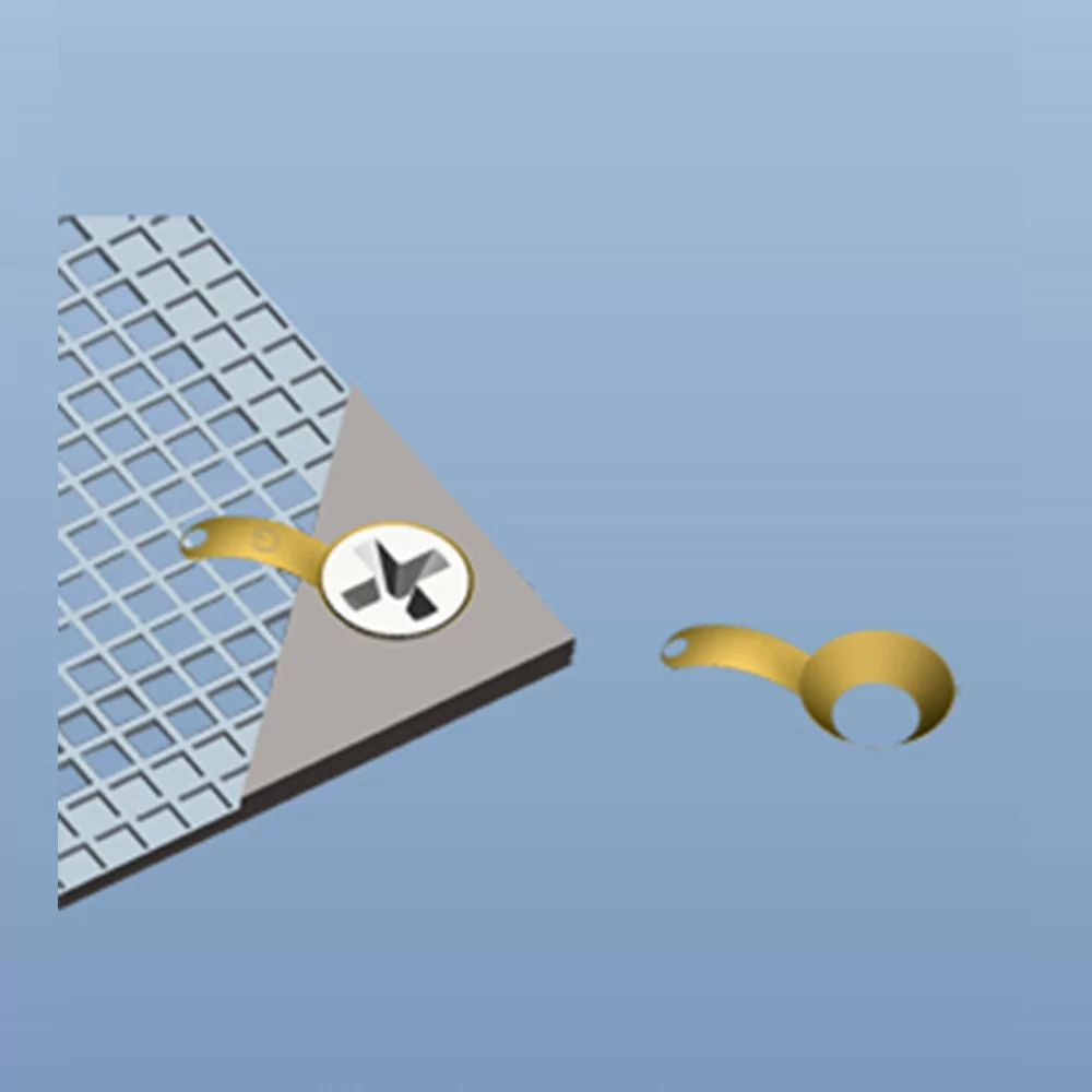 GFFCOMA - Fan Ground Finger RCP | Gecko Fastener GmbH