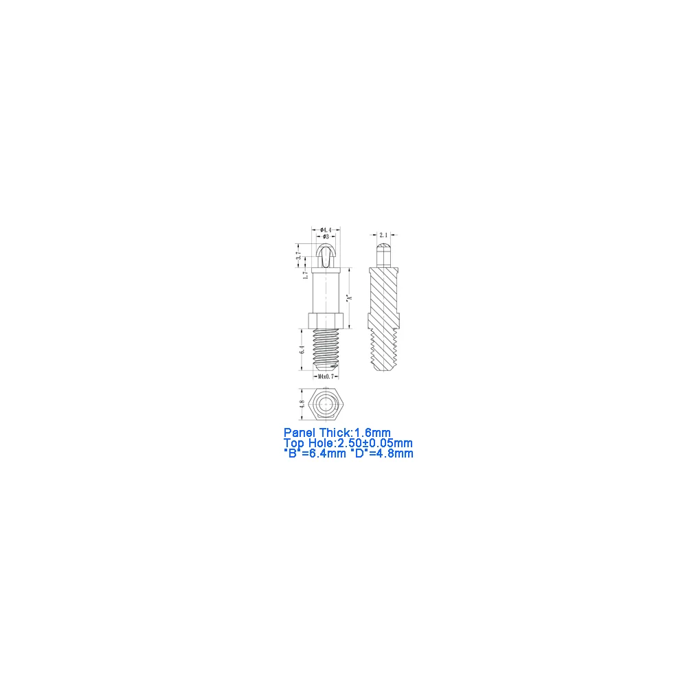 GMSCBST-M4 / MSCBST-M4 | Distanziatore M4 | Gecko Fastener GmbH