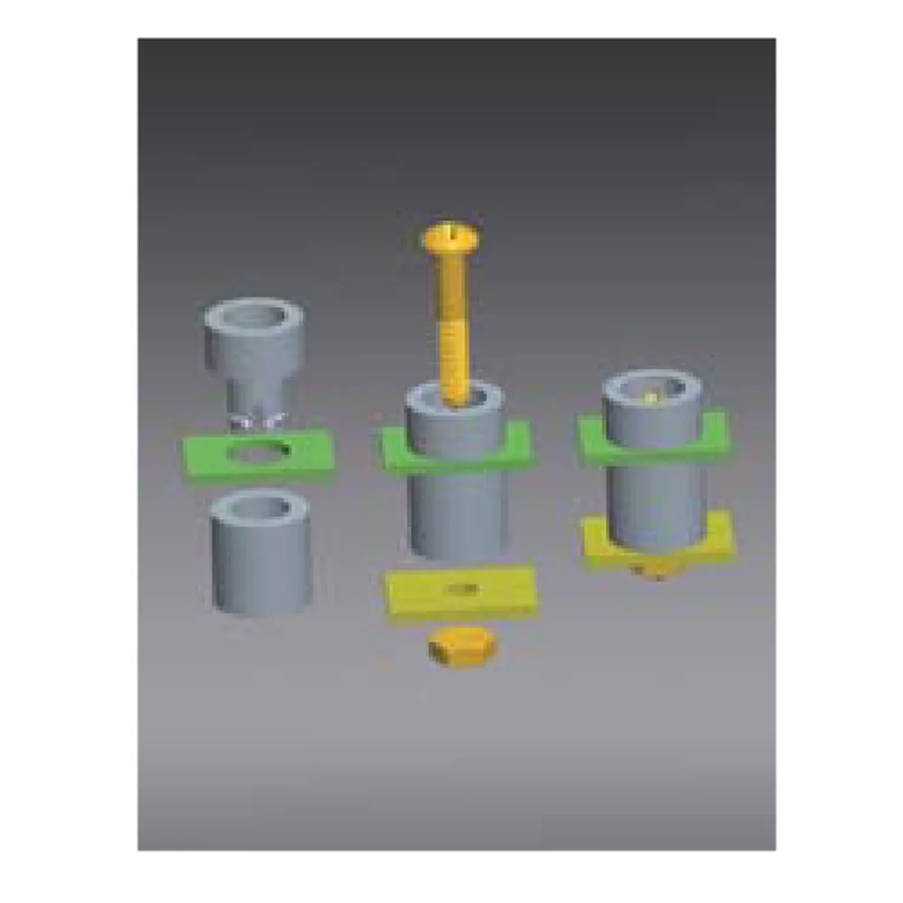 Serie GNB - Espaciador de bloqueo | Gecko Fastener GmbH