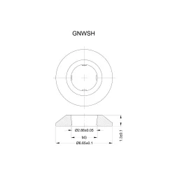 GNWSH - Lavadoras antipérdida | Gecko Fastener GmbH 2