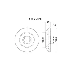 G007 2060 - Finishing Washer I | Gecko Fastener GmbH 2