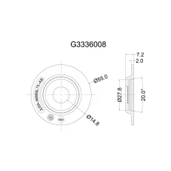 G3336008 - Afstandsring | Gecko Fastener GmbH 2