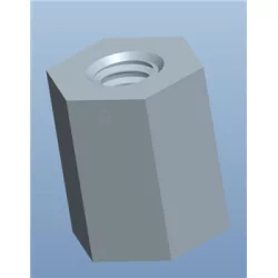 GHTS-FF-440 | zeskantige afstandhouder 2x binnendraad | Gecko Fastener GmbH 2