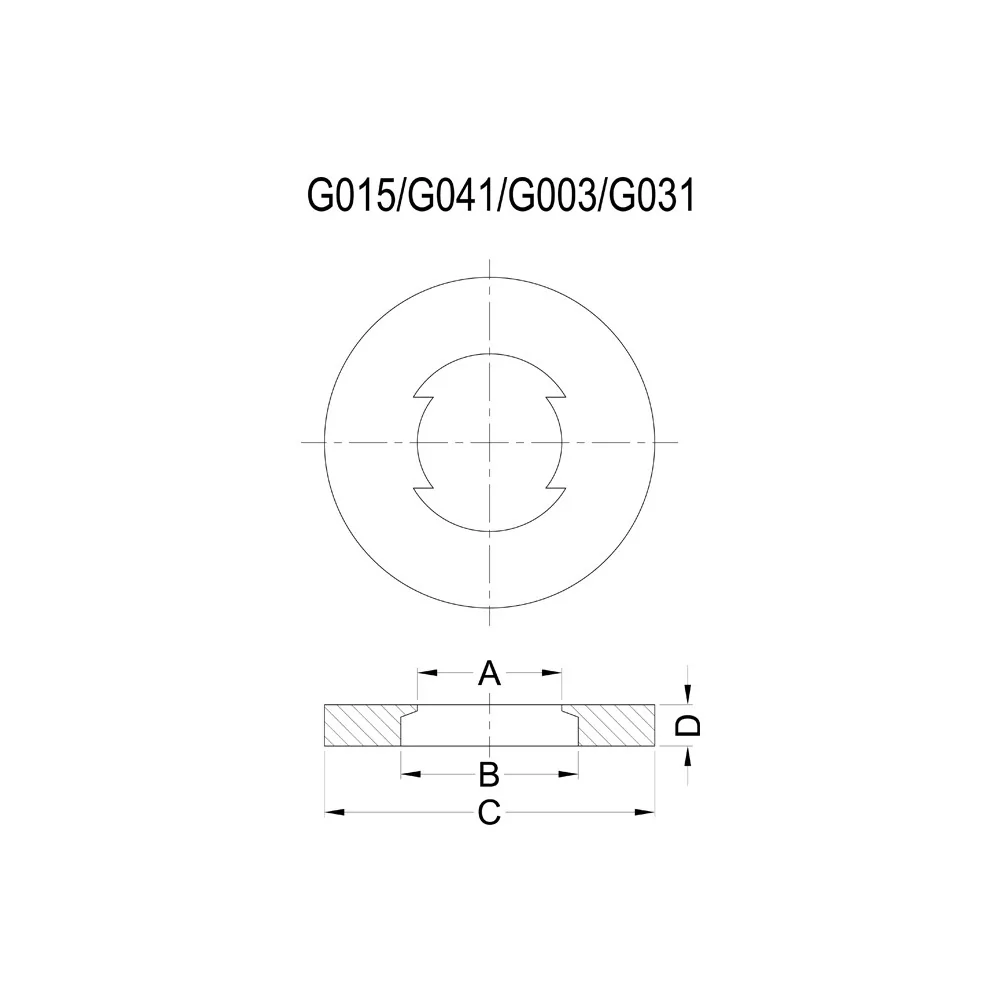 G015/G041/G003/G031 - Arandelas antipérdida | Gecko Fastener GmbH