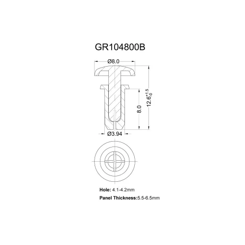 GR104800B - Snap Rivets | Gecko Fastener GmbH