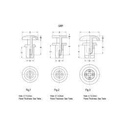 SRP4200N - Rivets à encliqueter | Gecko Fastener GmbH 2