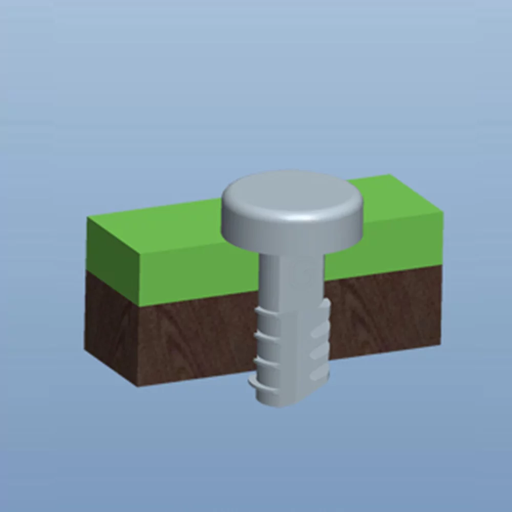 G27XTS1250308 - Barbed Push Fastener | Gecko Fastener GmbH