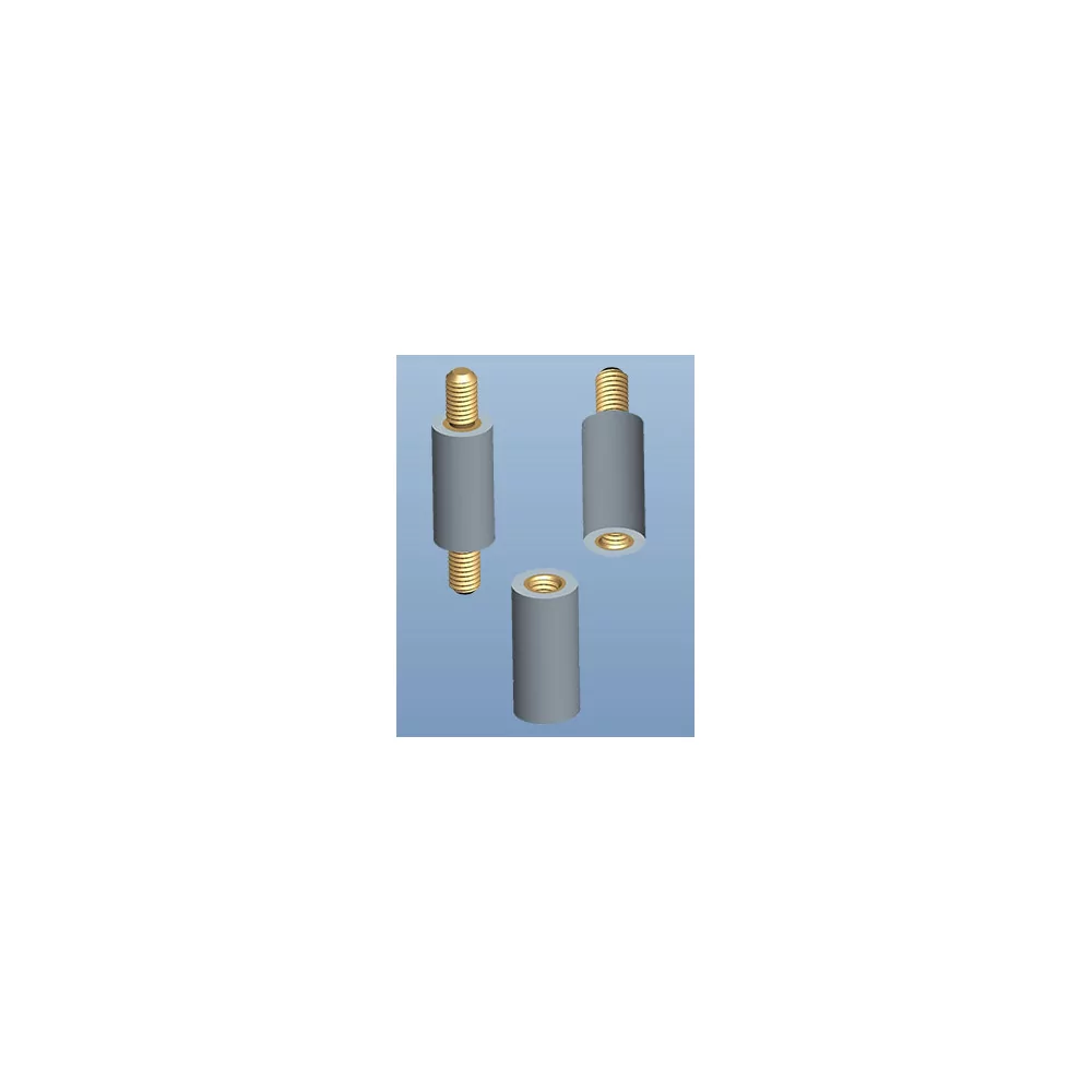 GRSP-HTS-M2 / TNM / Afstandhouder met messing draad| Gecko Fastener GmbH