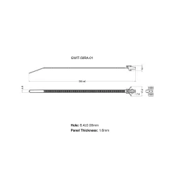 GWIT-50RA - Montagekabelbinder | Gecko Fastener GmbH 2