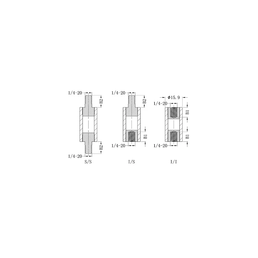 GRSP-HTS-1/4 / Afstandhouder & printplaat | Gecko Fastener GmbH