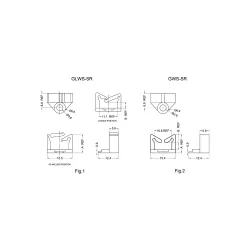 GLWS-SR, GWS-SR - Wire Saddle, Locking, Non-Locking 2