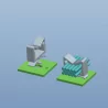 GWS-9 Serie - Wire Saddle, Quarter-Turn Base, Non-Locking #2