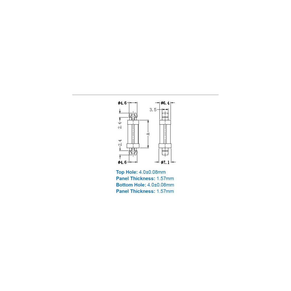 GSP1 / SP1 / Distanziatore miniaturizzato | Gecko Fastener GmbH