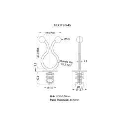 GSOTL8 - Taladro de cable para abeto | Americom GMbH 2