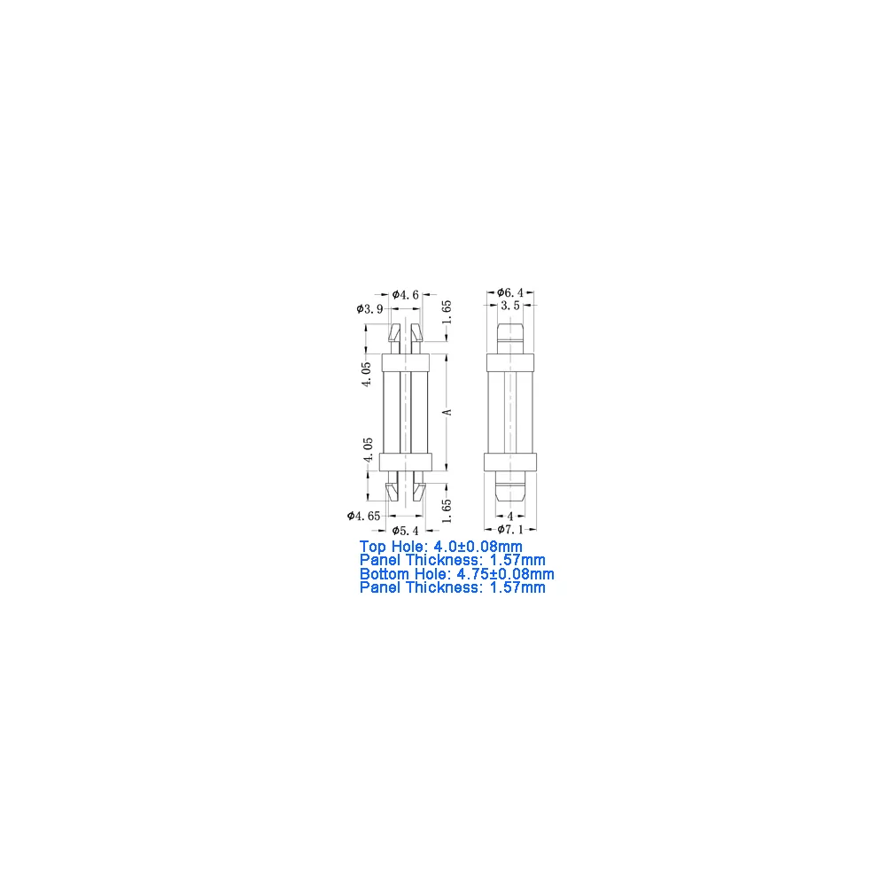 GSP3 / SP3 / Snap-lock bracket | Gecko Fastener GmbH