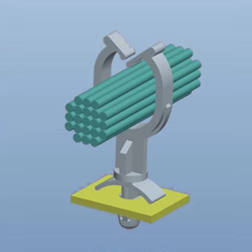 GSHK-J1 / SHK-J1 - Abrazadera de cable para placa de circuito impreso | Gecko Fastener GmbH
