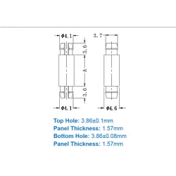 GMSPDL / DLMSP / Miniatur-Abstandshalter | Gecko Fastener GmbH 2