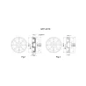 GFF-4010 serie - Opschroefbare buffervoeten