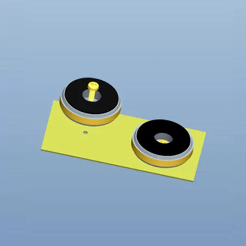GFF-4010 - Schroefbuffervoeten | Gecko Fastener GmbH
