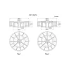 Série GFF-5614 - ABS Damping Feet