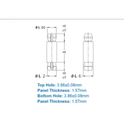 GCBP / MSP | Mini-Abstandshalter | Gecko Fastener GmbH 2