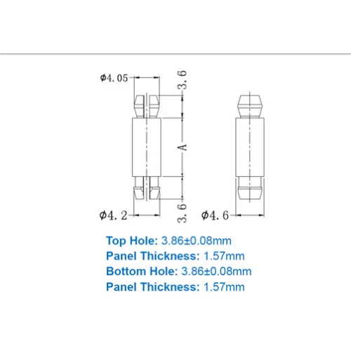 GCBP / MSP | Mini-Abstandshalter | Gecko Fastener GmbH