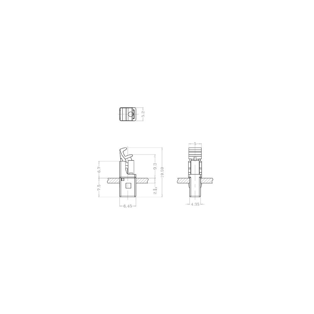 GDL-5 / DL-5 | Deurslot | Gecko Fastener GmbH