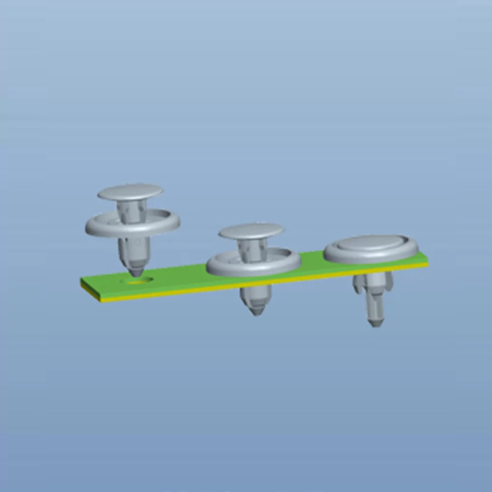 GA6808B - Rivets de verrouillage à poussoir | Gecko Fastener GmbH