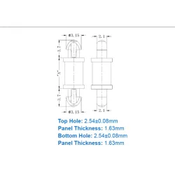 GDLSPTH / DLCBST / Spacer & PCB | Gecko Fastener GmbH 2