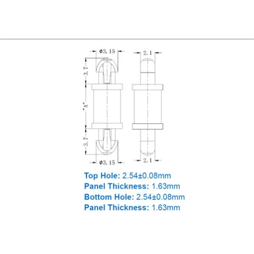 GDLSPTH / DLCBST / Spacer & PCB | Gecko Fastener GmbH