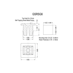 GSRSG6 - Arandela de rosca | Gecko Fastener GmbH 2