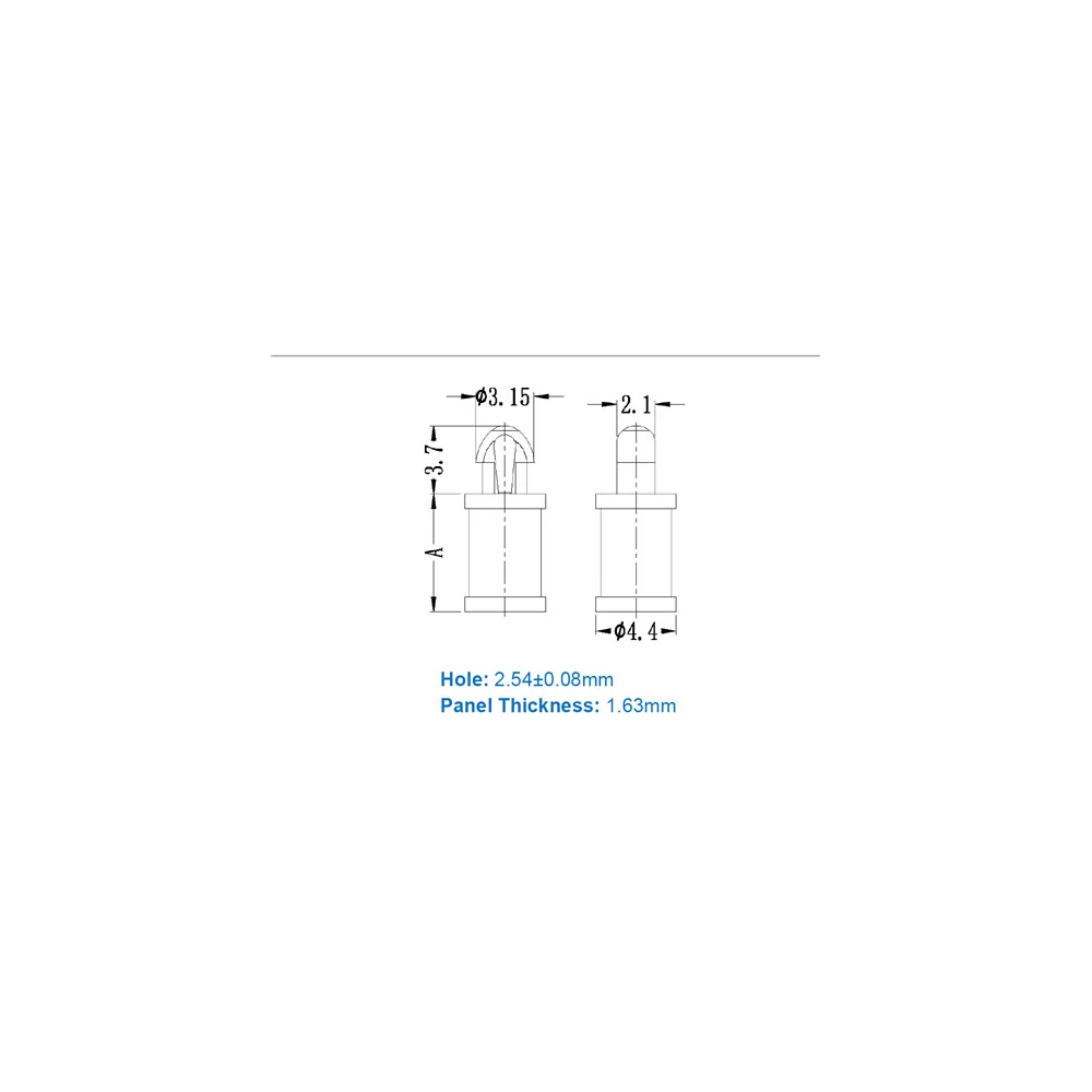 GPS-TD / PST / Spacer & PCB | Gecko Fastener GmbH