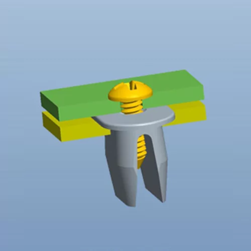 GL054 - Snap nut, oval | Gecko Fastener GmbH