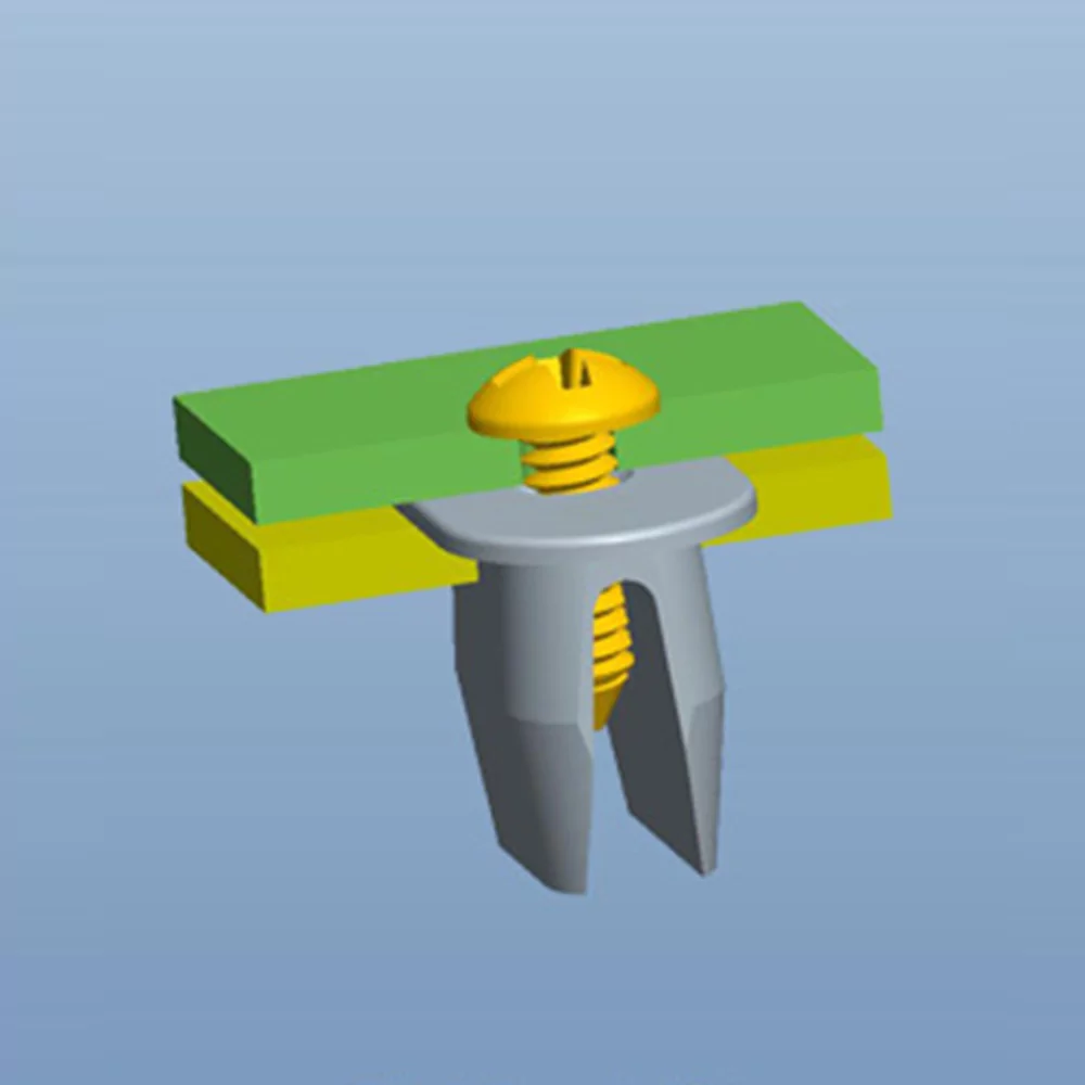 GL054 - Klipmoer, ovaal | Gecko Fastener GmbH