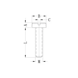 GCHS-S-1207 / NSE-1207-M2-4 / Plastic screws | Gecko Fastener GmbH 2
