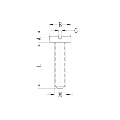 GCHS-S-1207 / NSE-1207-M2-4 / Vis en plastique | Gecko Fastener GmbH