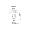 GA8098B - Klinknagels met drukslot