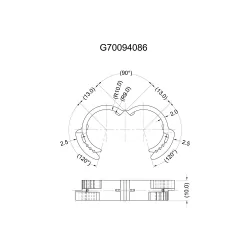 G70094086 - Clip per cablaggio | Gecko Fastener GmbH 2