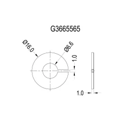 G3665565 - Unterlegscheibe | Gecko Fastener GmbH 2