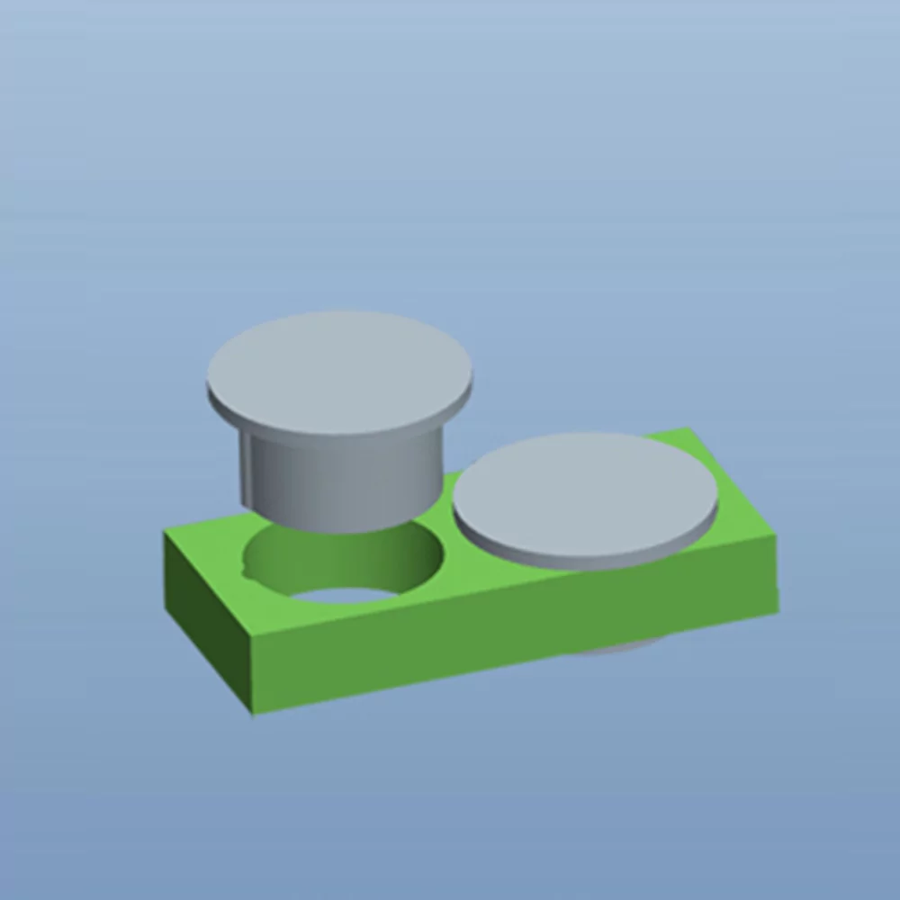 G272XW0012A - Blanking plug | Gecko Fastener GmbH