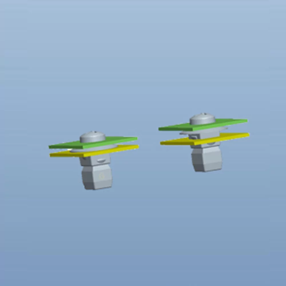 GA-I-34-01 - Clip de fixation | Gecko Fastener GmbH