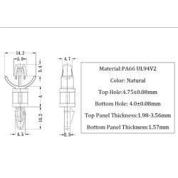 GLSP2 / LCBS-2 / Espaciador y placa de circuito impreso | Gecko Fastener GmbH 2