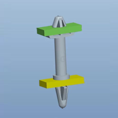 GLSP16-16M-66 - Spacer with locking mechanism | Gecko Fastener GmbH