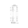 GDLSP4-14-6B-C - Abstandshalter zur Schnappbefestigung #3