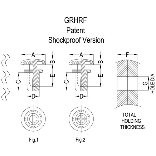 Trillingsbestendige spreidklinknagels van kunststof | Gecko Fastener GmbH