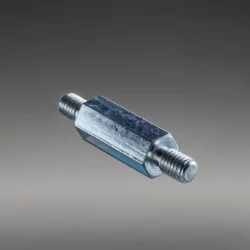 42x / Distanzbolzen aus Stahl metrisch 6 kant | Gecko Fastener GmbH